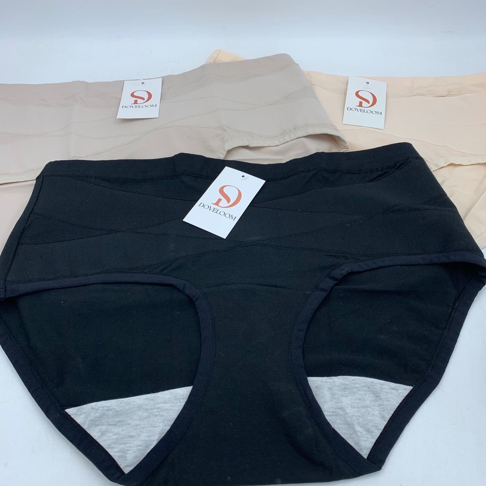 Doveloom 3 Shaping Panties Underwear 6XL High Waist Leak Proof Shaping NWT